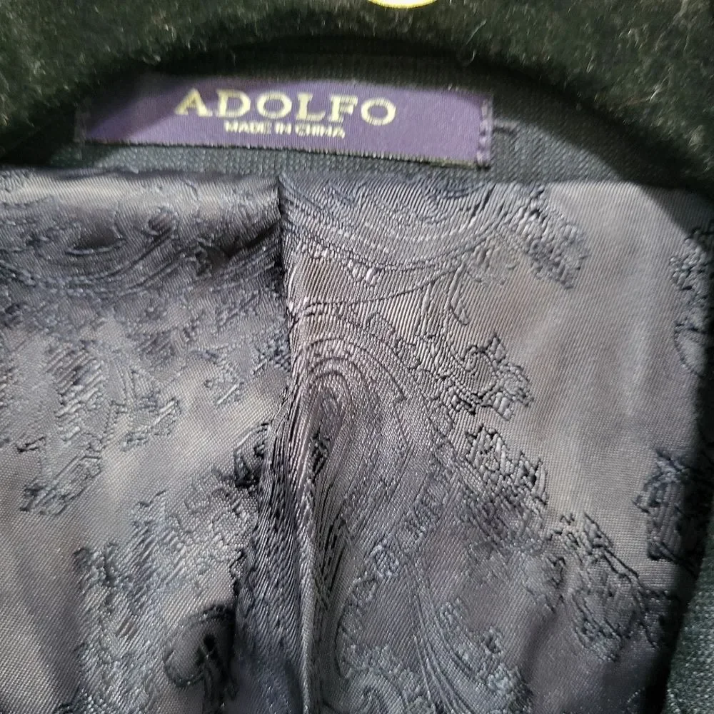 Two Button Microtek Blazer / Sports Coat by Adolfo - 42R